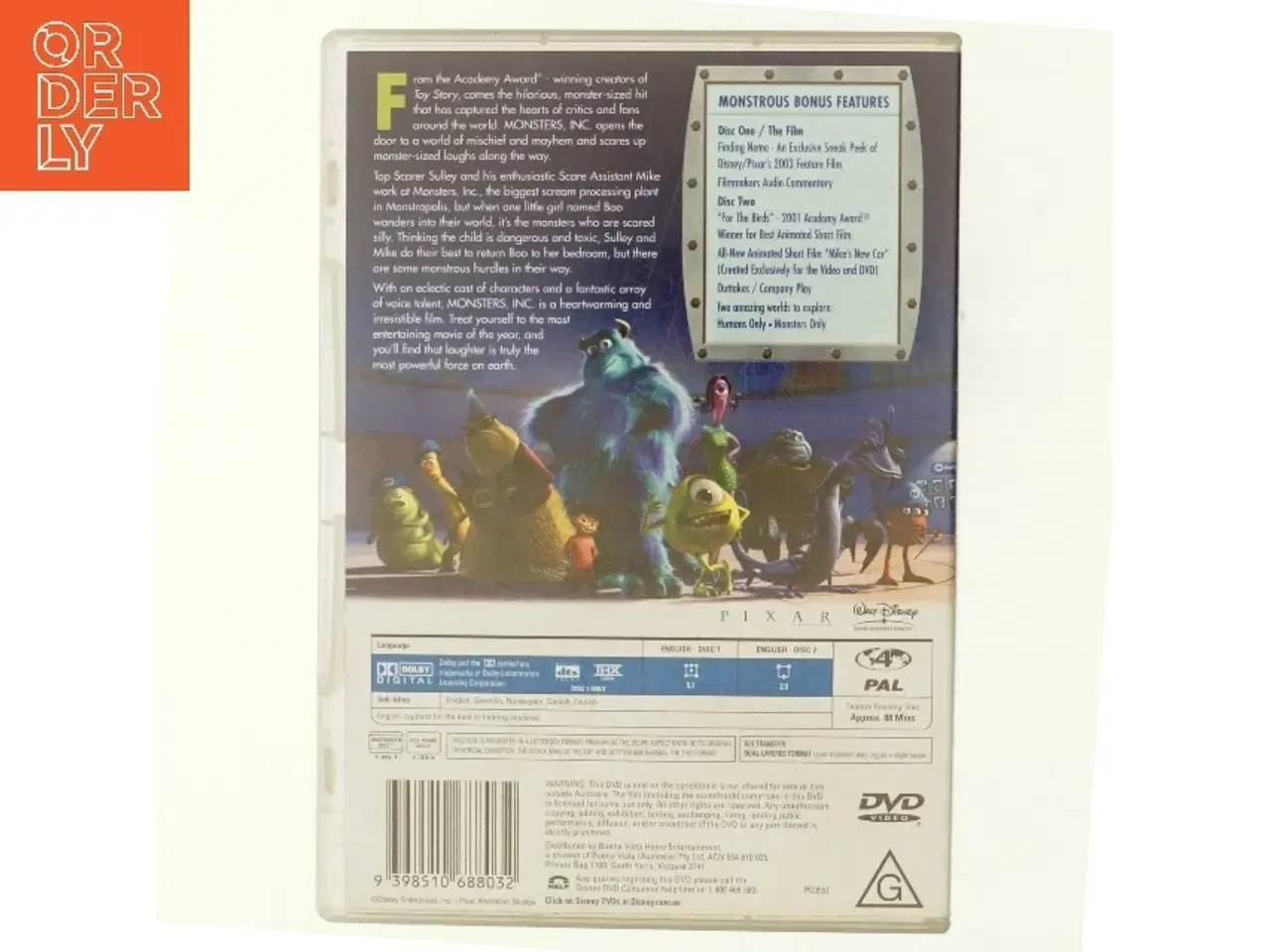 Billede 3 - Monsters INC