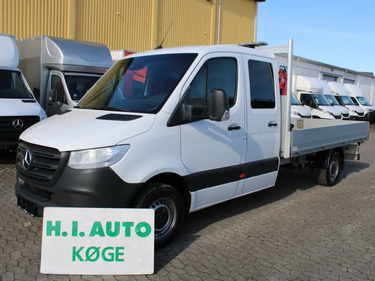 Billede 2 - Mercedes Sprinter 316 2,2 CDi A3 Mandskabsvogn m/lad aut. RWD
