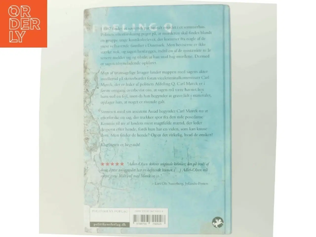 Billede 3 - Fasandræberne : krimithriller af Jussi Adler-Olsen (Bog)