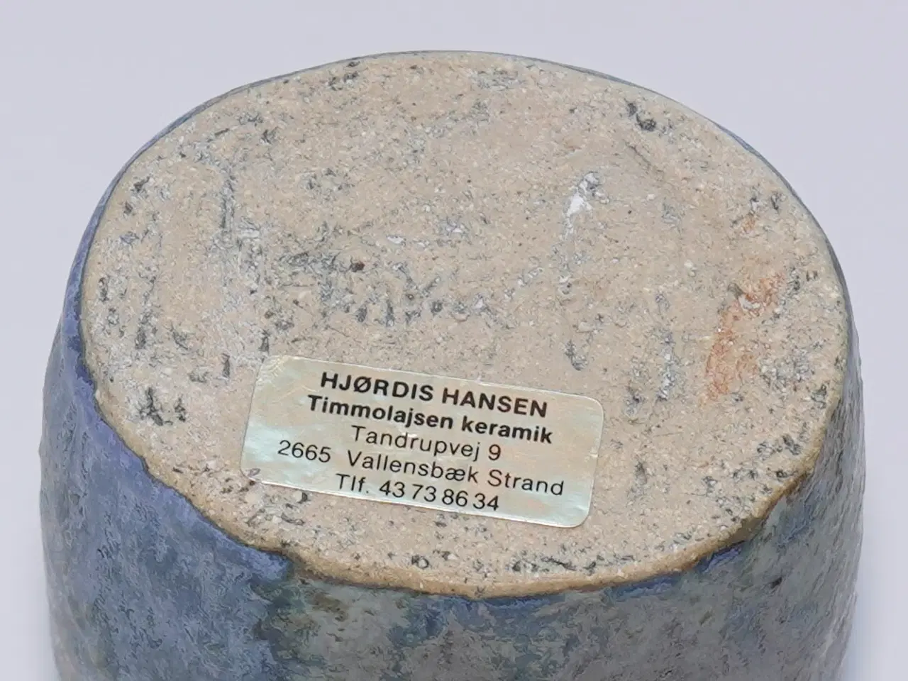Billede 4 - Spændende stentøjs vase fra Timmolajsen Keramik