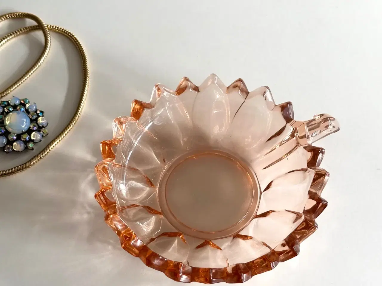 Billede 4 - Mini glasskål, rosa