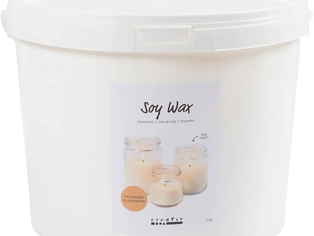 Billede 1 - 100% Vegansk Soyavoks i Flager - 5 kg