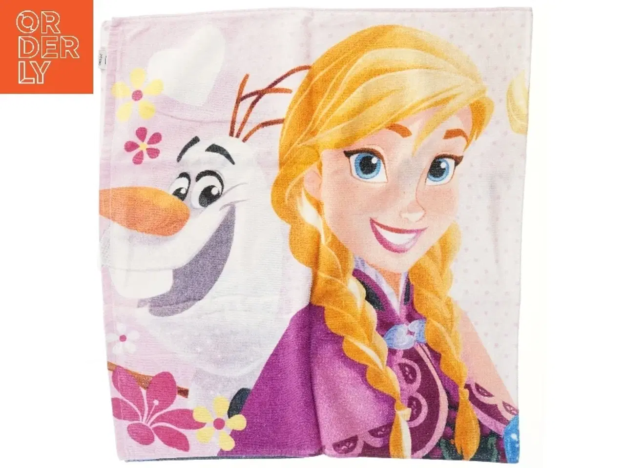 Billede 2 - badelagen med Frost motiv fra Disney (str. 72,5x136 cm)