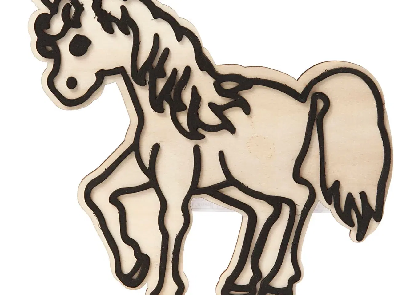 Billede 1 - Magisk Enhjørning Dekorationsfigur, 19 cm