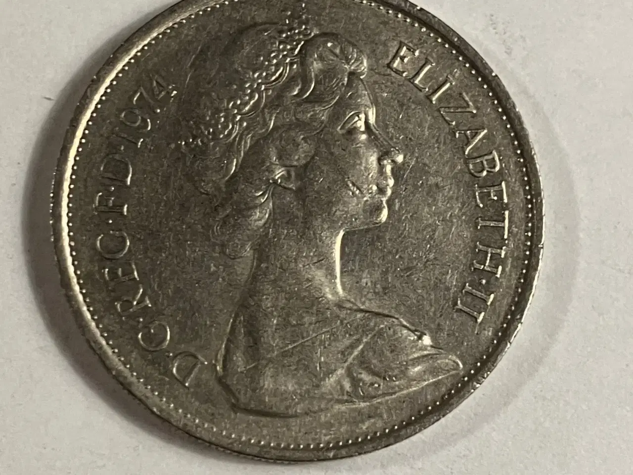 Billede 1 - 10 Pence England 1974