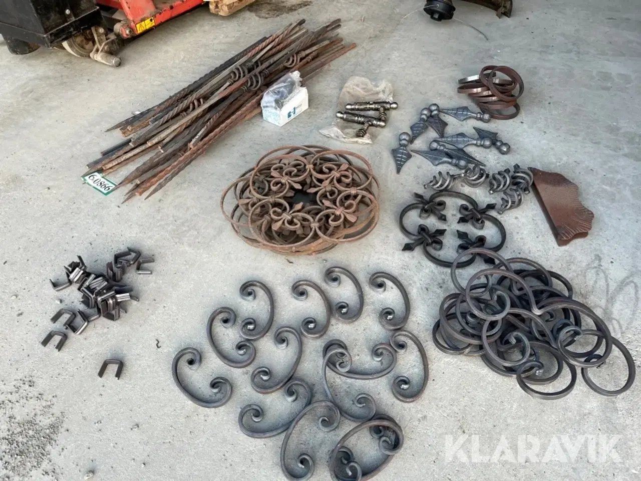 Billede 1 - Smedejern diverse til Smediejernslåge