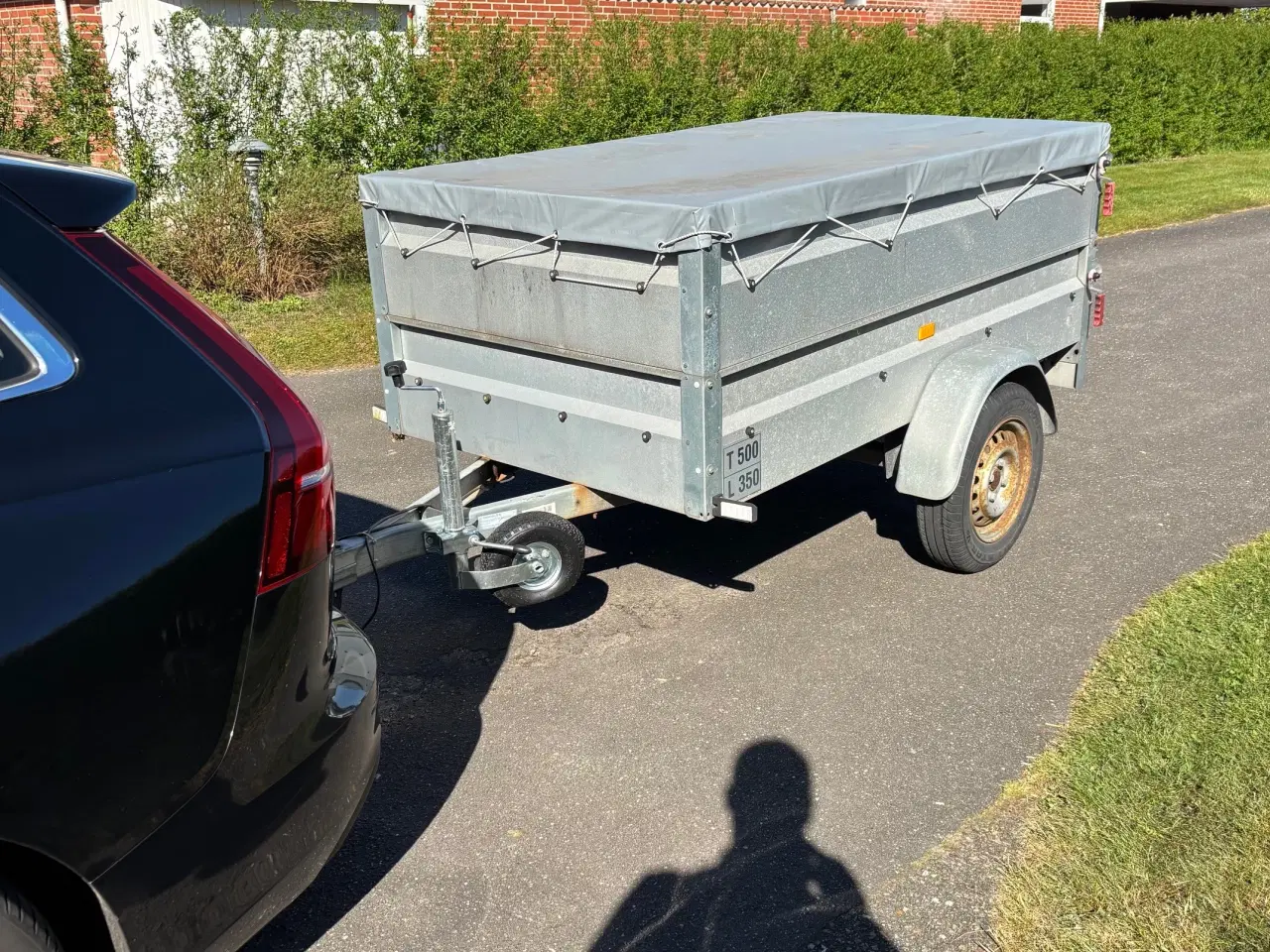 Billede 1 - Trailer, almindelig totalvægt 500 kg.