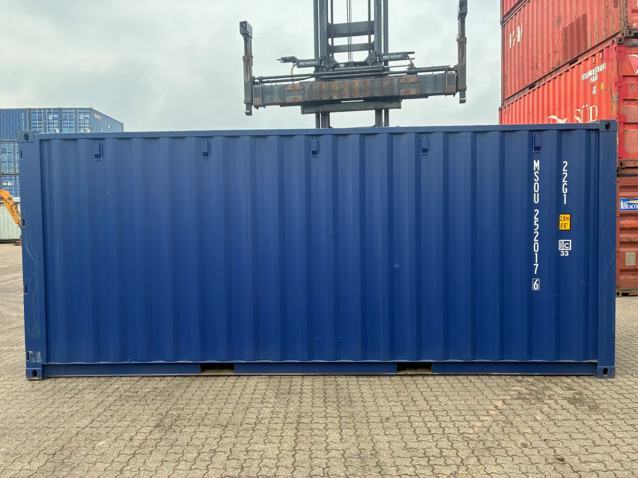 Billede 3 - 20 fods Container- ID: MSOU 252017-6 