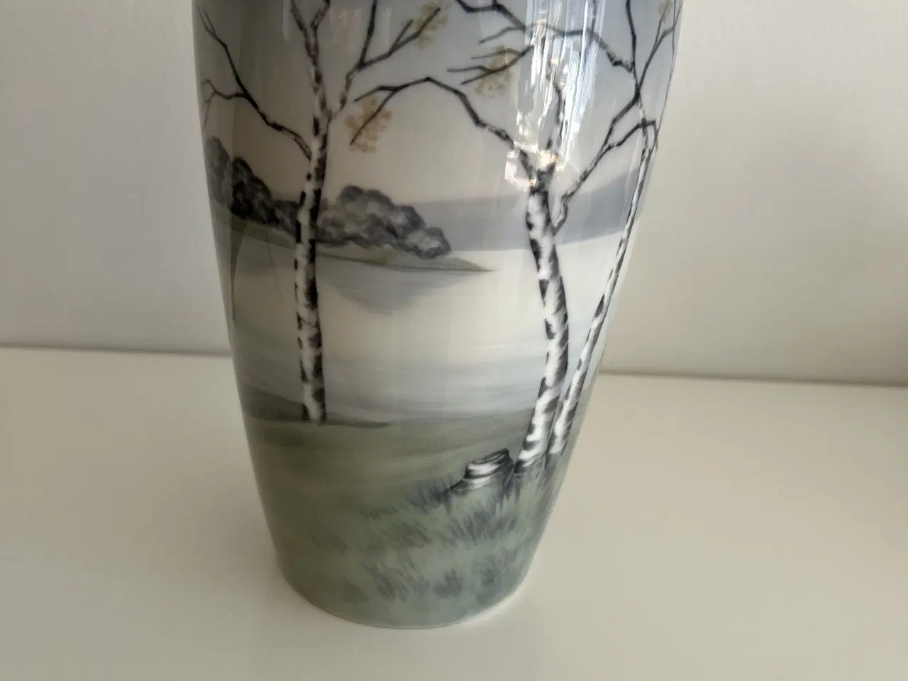 Billede 2 - Bing og Grøndahl vase 25 cm høj