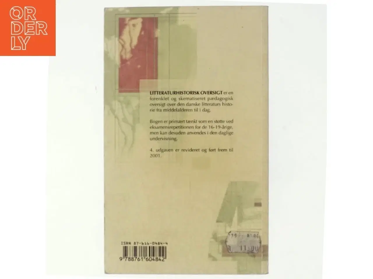 Billede 3 - Litteraturhistorisk oversigt af Ole Ravn (f. 1942) (Bog)
