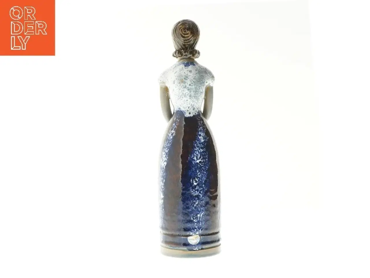 Billede 2 - Keramisk figur af kvinde (str. 30 cm)