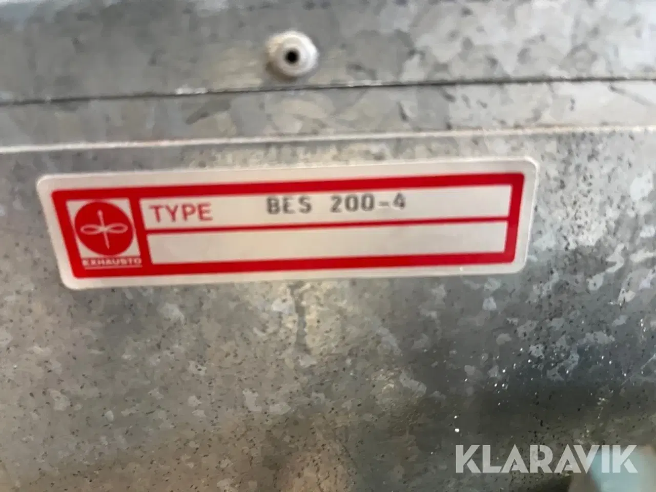 Billede 9 - Udsugningsventilator Exhausto BES 200-4