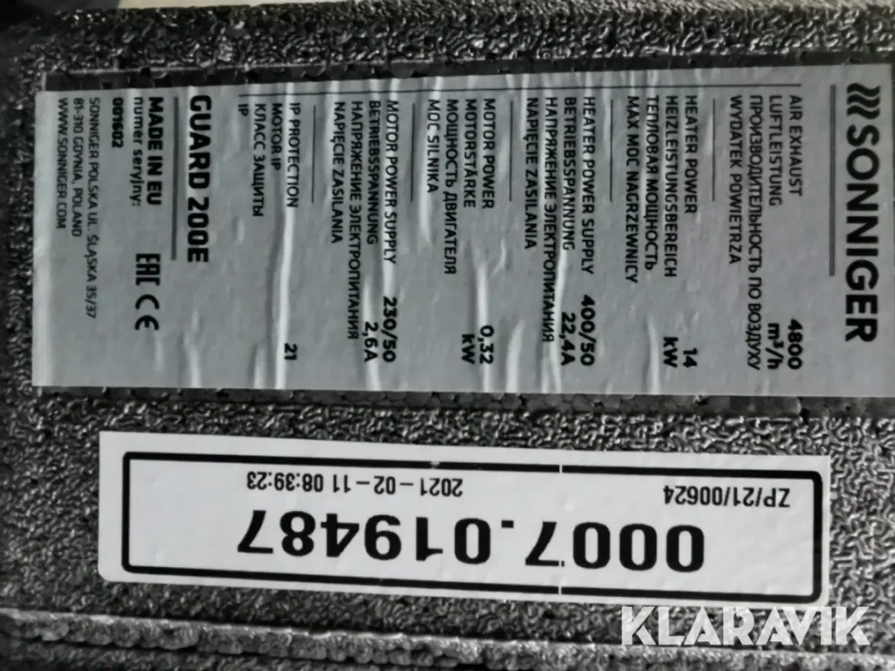 Billede 3 - Varmetæppe Sonniger Guard 200E