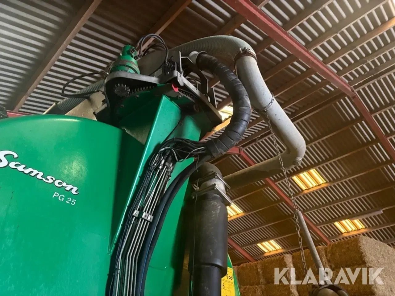 Billede 10 - Gyllevogn Samson PG25 FH + Tandnedfælder & Fronttank