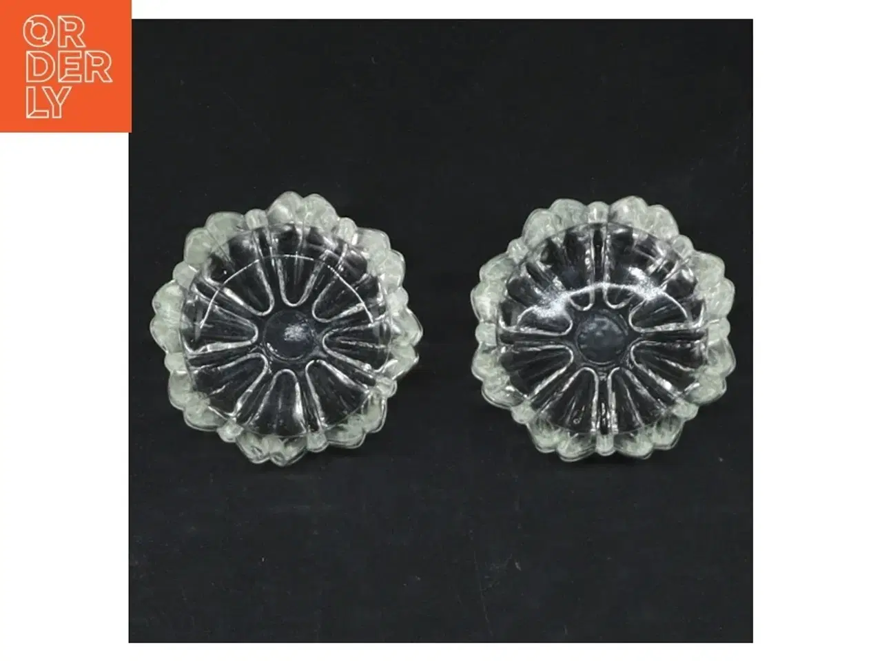 Billede 3 - 2 Holmegaard Glas saltkar (str. Ø. 5 cm)