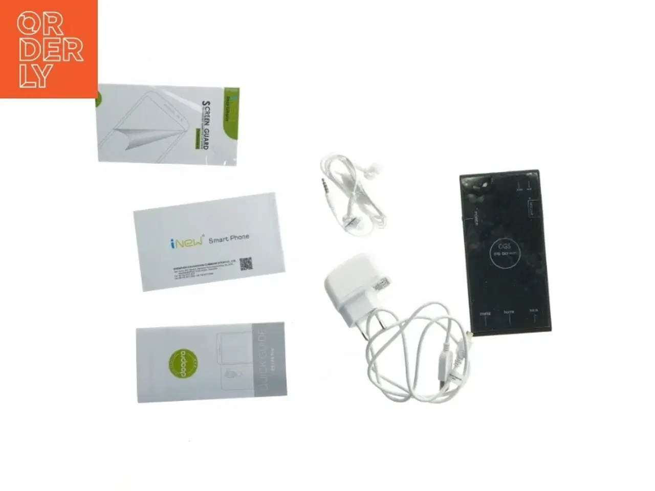 Billede 1 - iNew V3C smartphone med tilbehør fra iNew (str. 14,5x7 cm)