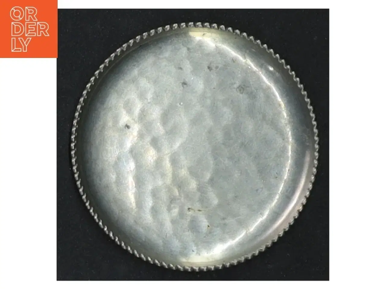 Billede 6 - Sølvfarvede metalbakker (str. Ø 6,5 cm)