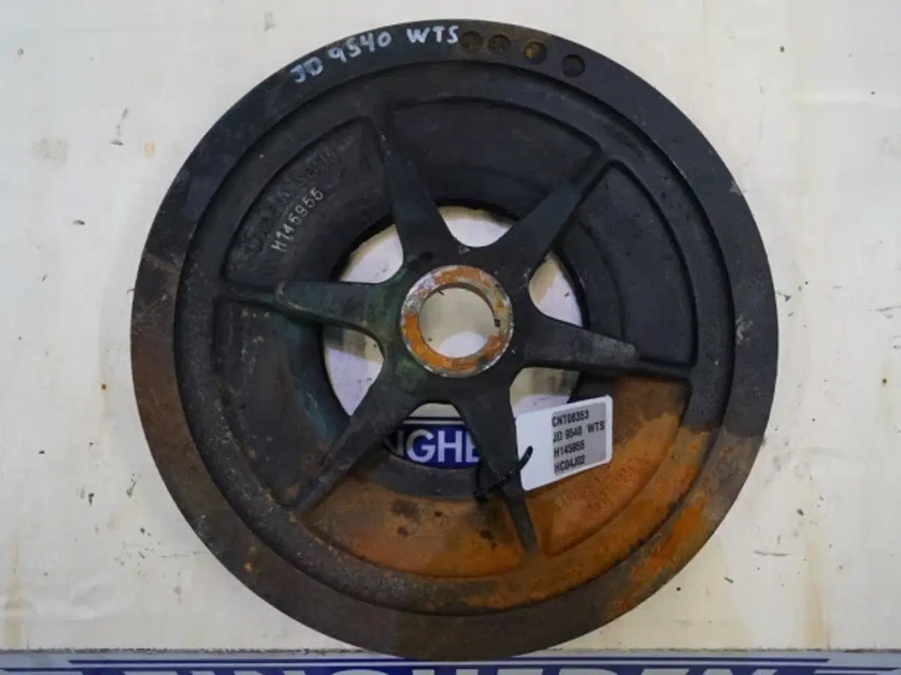 Billede 6 - John Deere 9540 WTS Variatorskive H145955