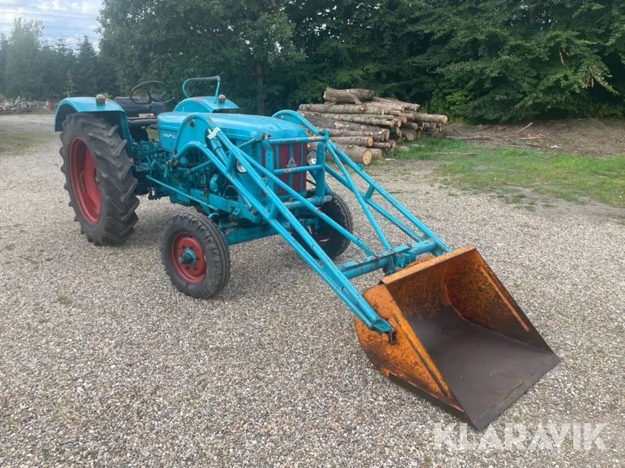 Billede 7 - Veterantraktor Hanomag Granit 500
