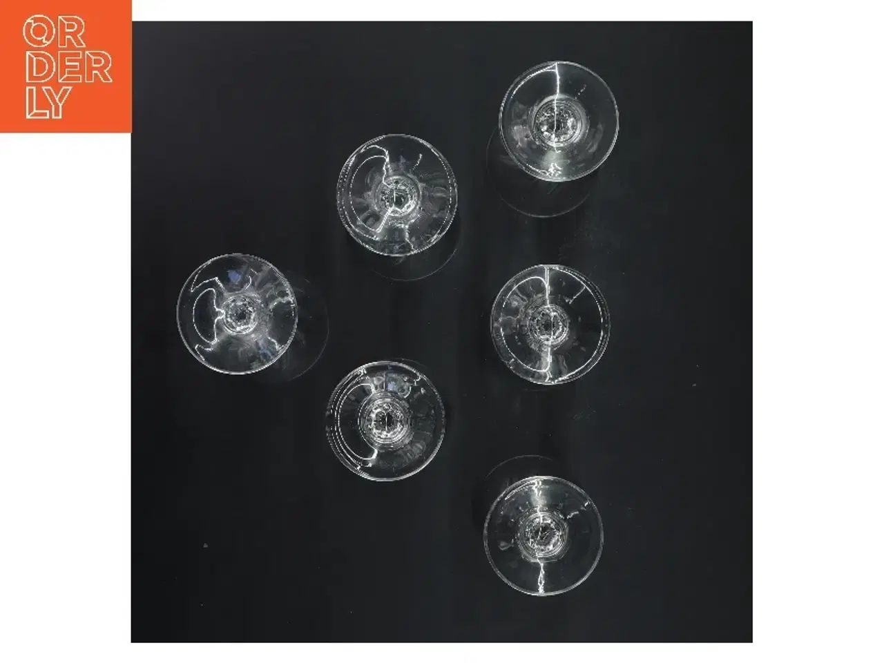 Billede 2 - Drikkeglas, 6 stk (str. 6 stk Ø 6,5 cm længde 14 cm)