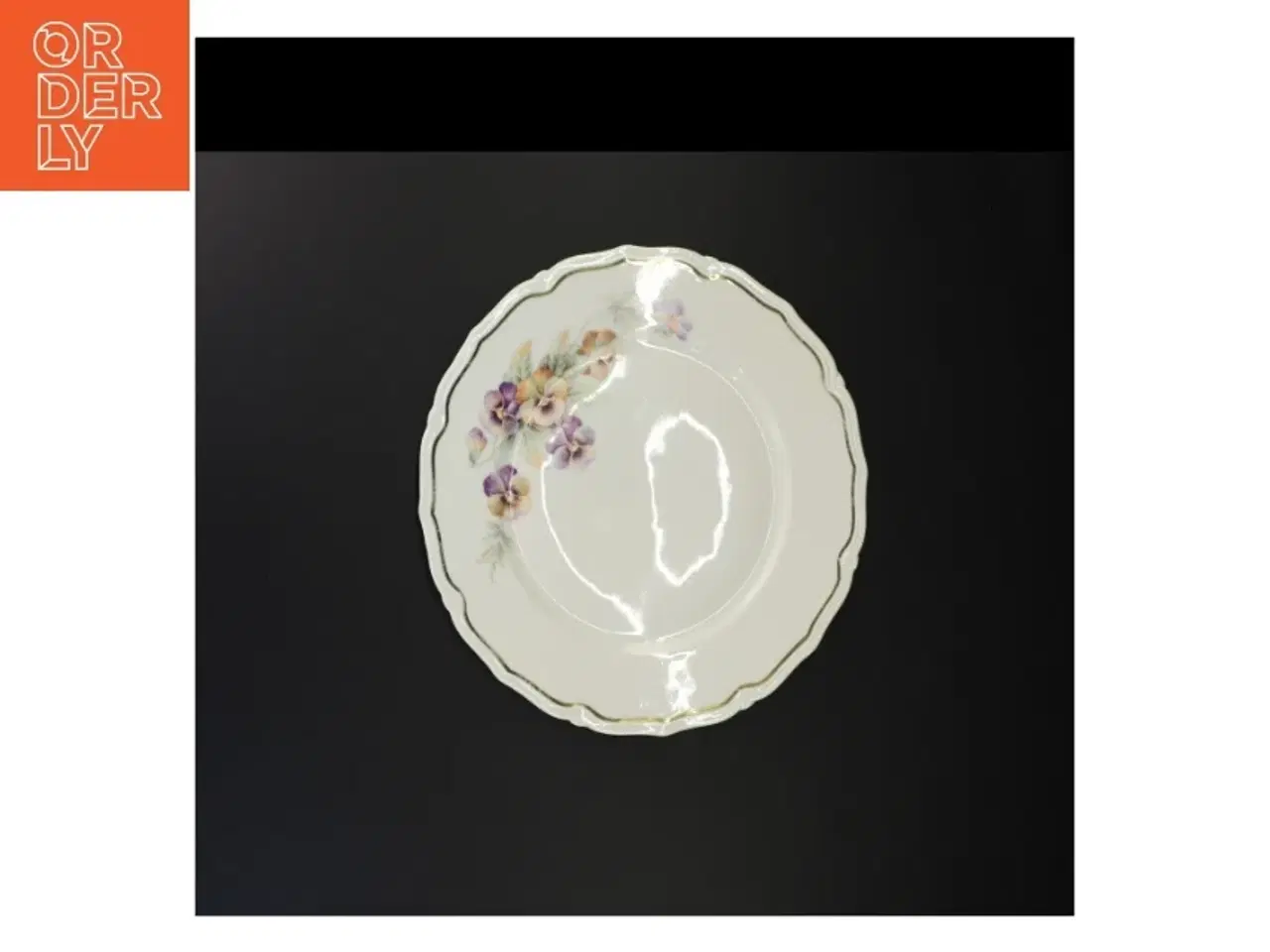 Billede 4 - Dekorative porcelænstallerkener fra Bavaria (str. Diameter 25 og en halv cm)