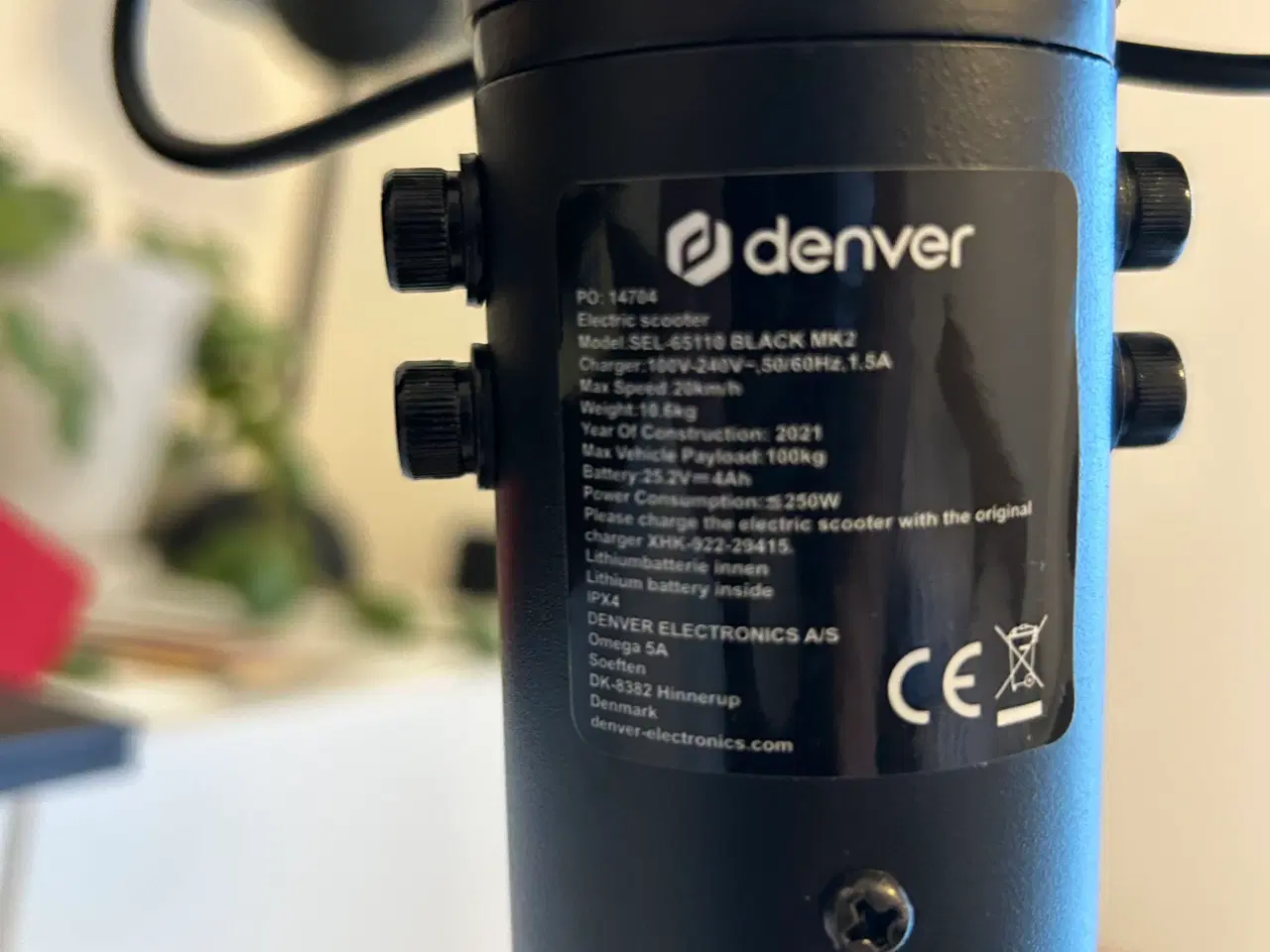 Billede 4 - Nyt Denver El-løbehjul