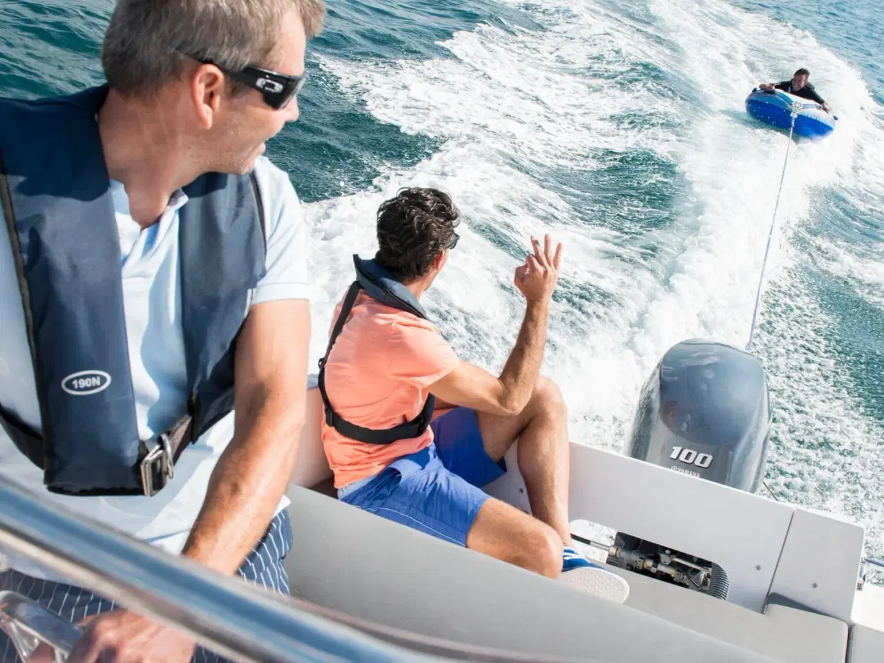 Billede 15 - Yamaha 100 HK - Fjernbetjent, Elektronisk start, Powertrim