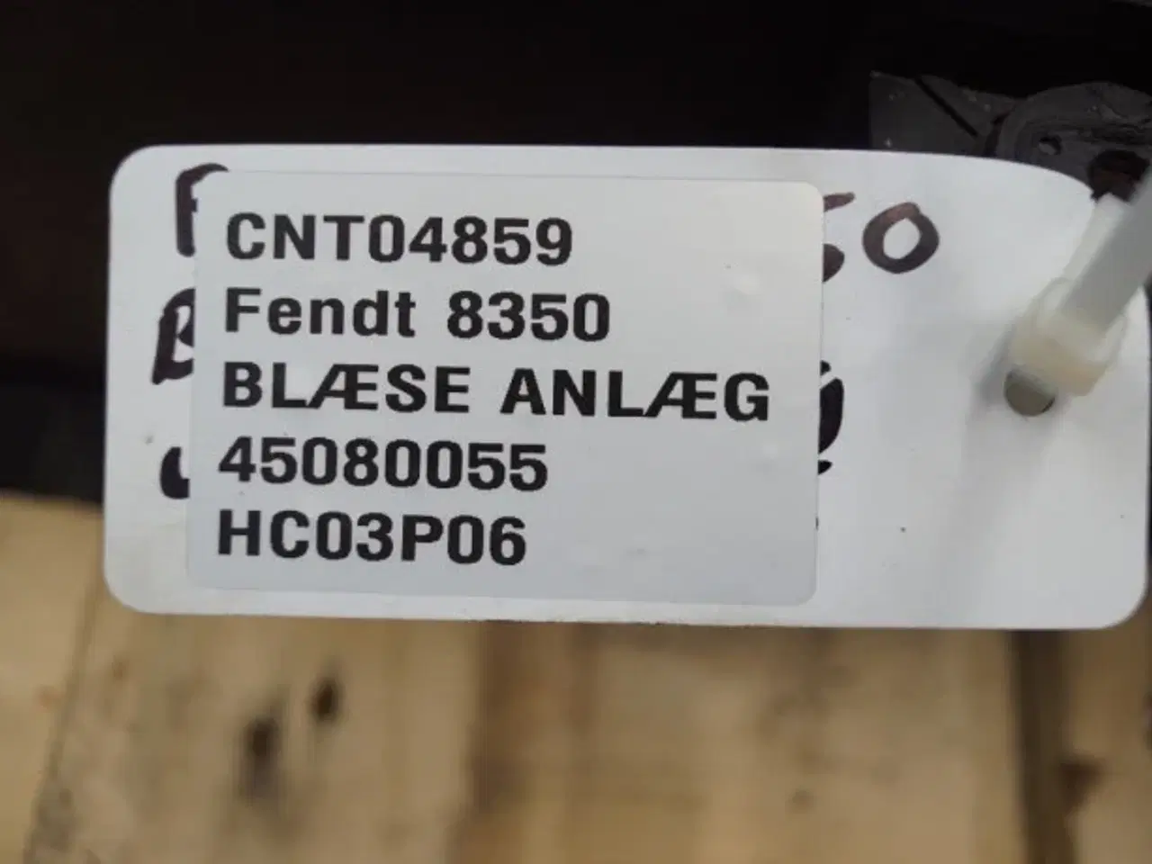 Billede 17 - Fendt 8350 Kabineblæser 45080055