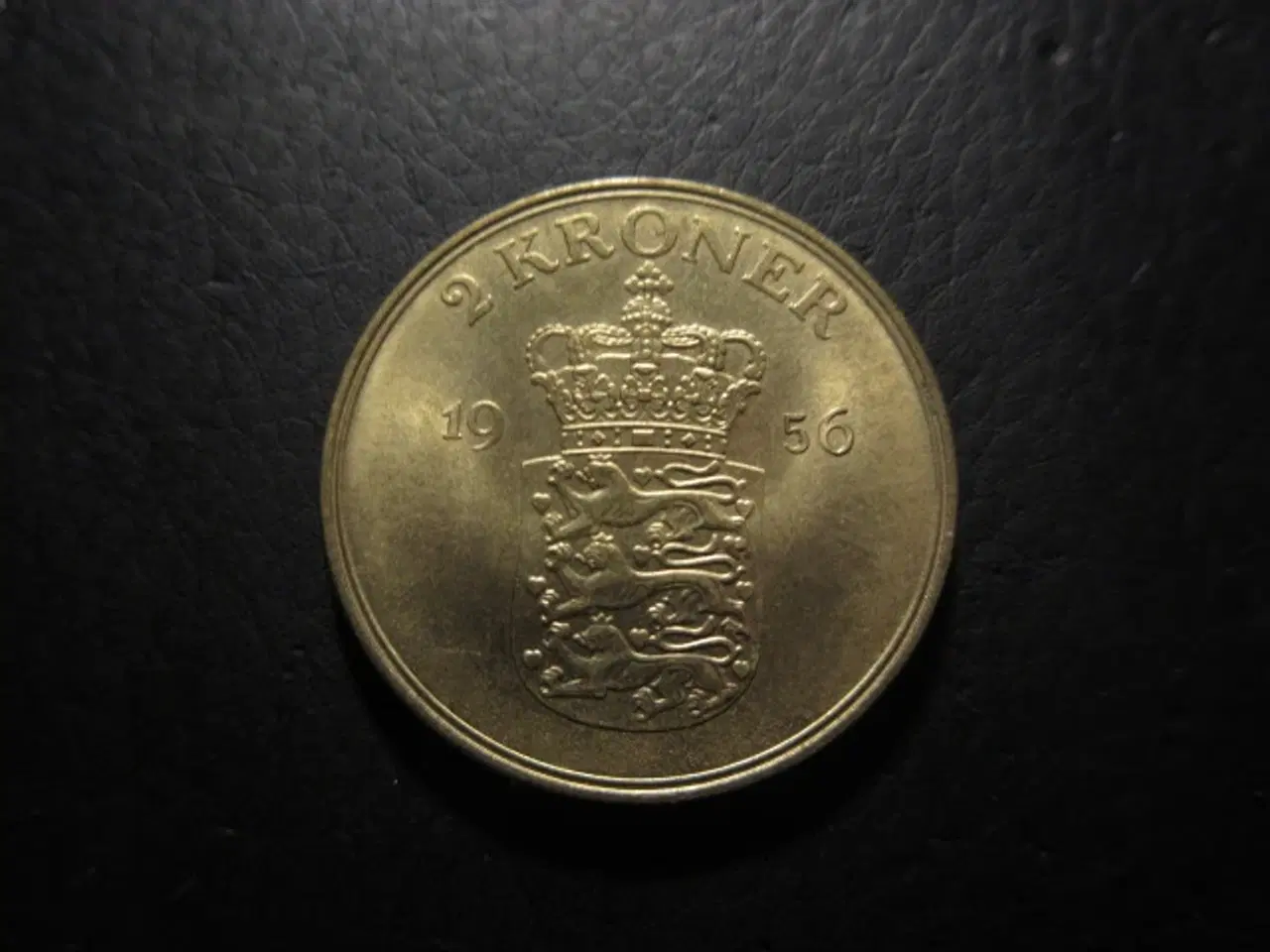Billede 1 - 2 kroner 1956 unc kv. 0
