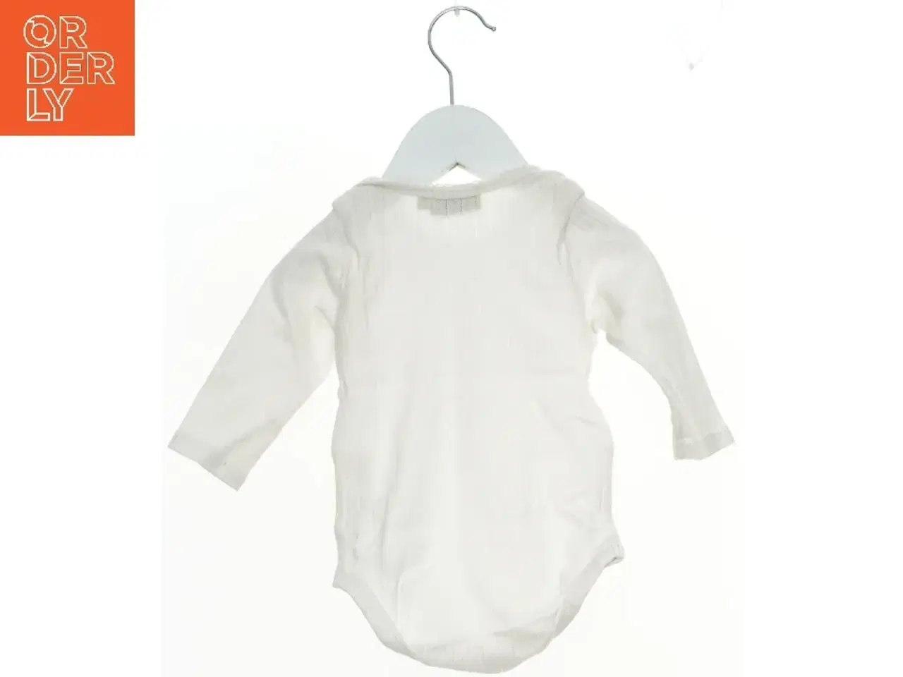 Billede 2 - Hvid langærmet bodystocking fra Bakito (str. 68)