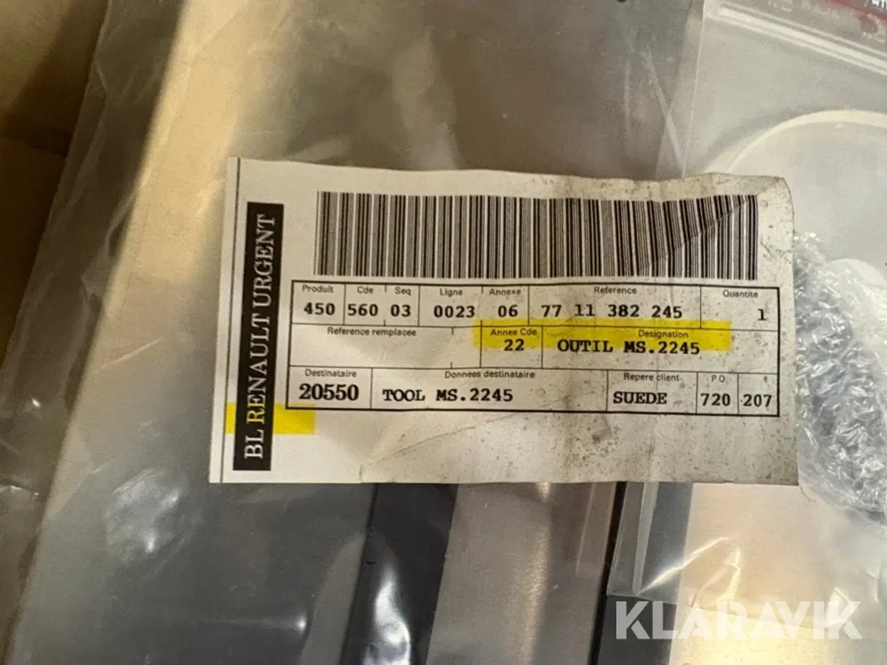 Billede 6 - Værkstedskran Renault OUTIL MS.2245