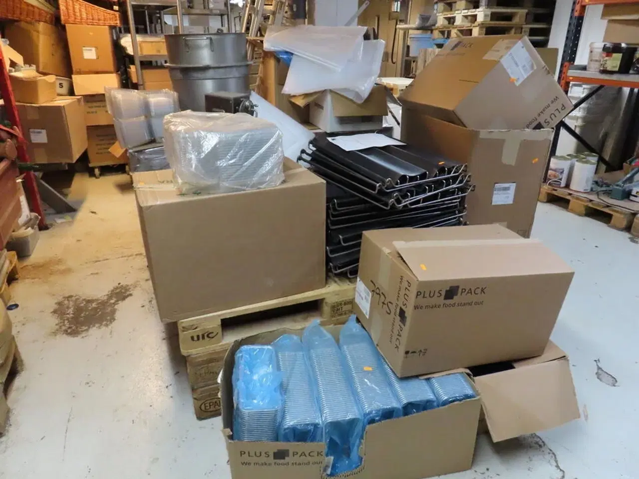 Billede 1 - Div. emballage og donutmaskine