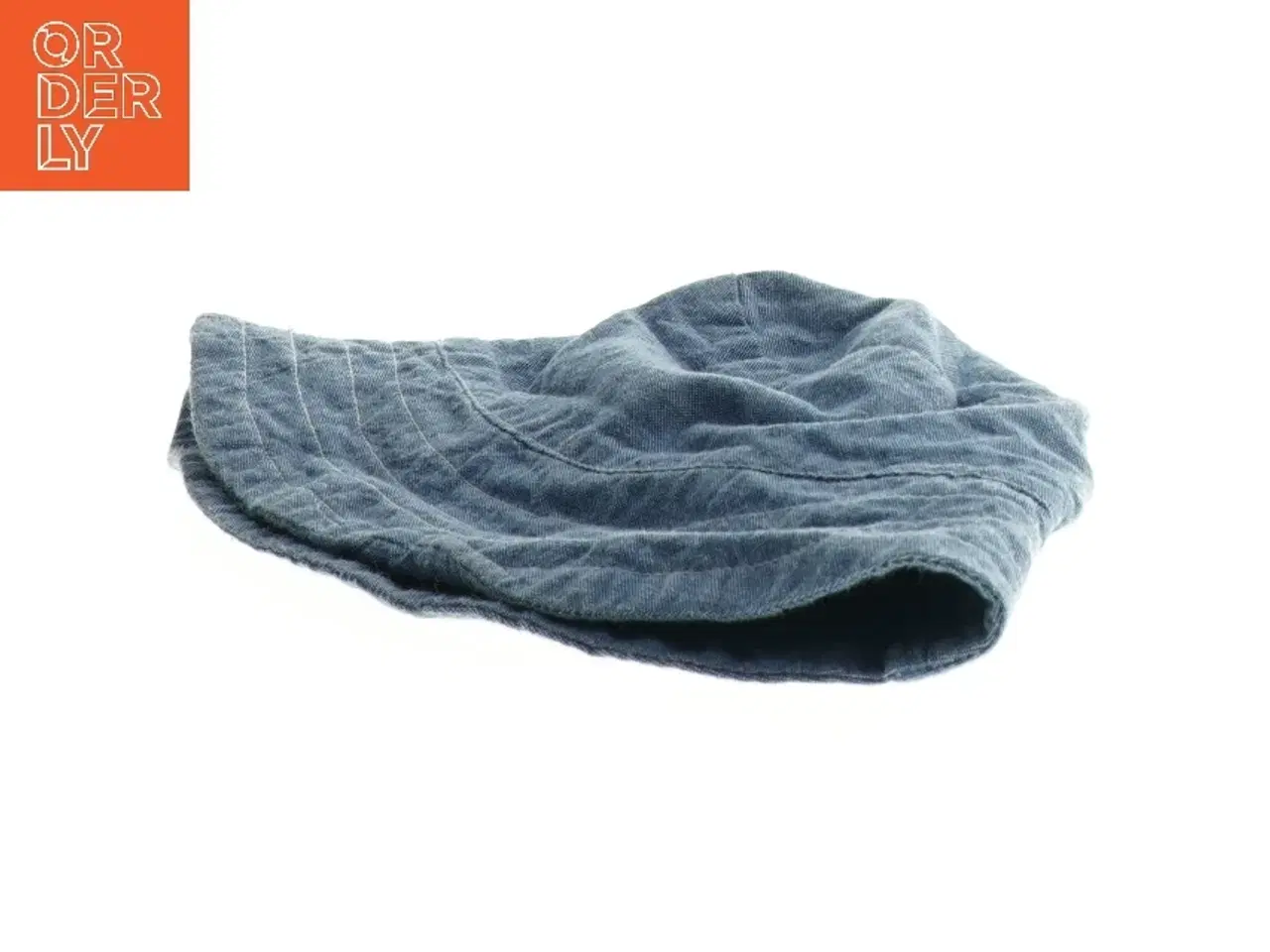 Billede 3 - Blå hat (str. 1-2 måneder)