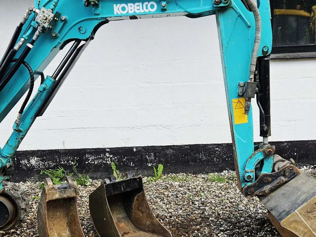 Billede 7 - Kobelco SK10SR / joystick / 800 timer / skovlsæt