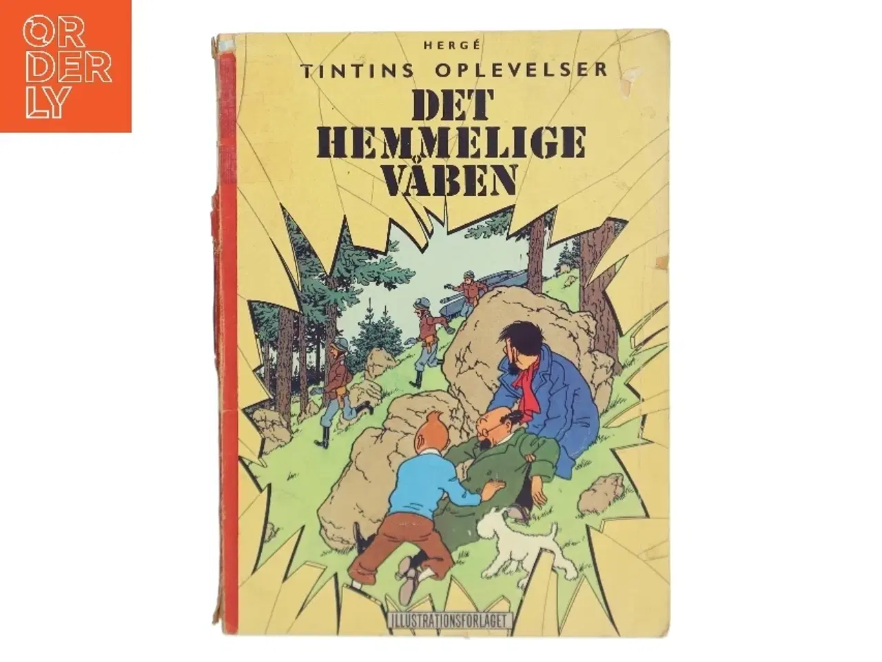 Billede 1 - Det Hemmelige Våben af Hergé (Bog)