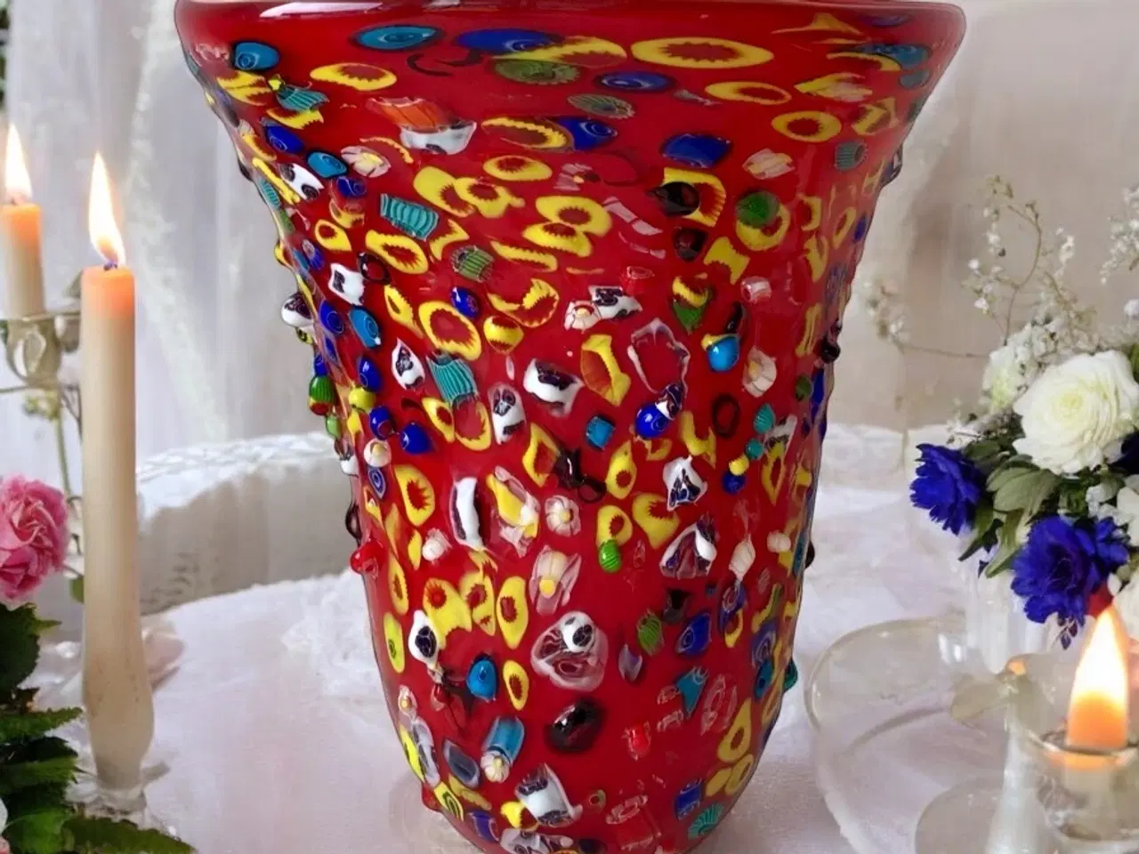 Billede 1 - Glaskunst vase murano