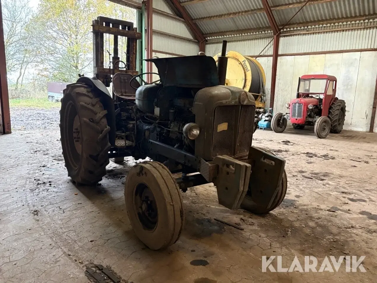 Billede 6 - Veterantraktor Forson Major med lift