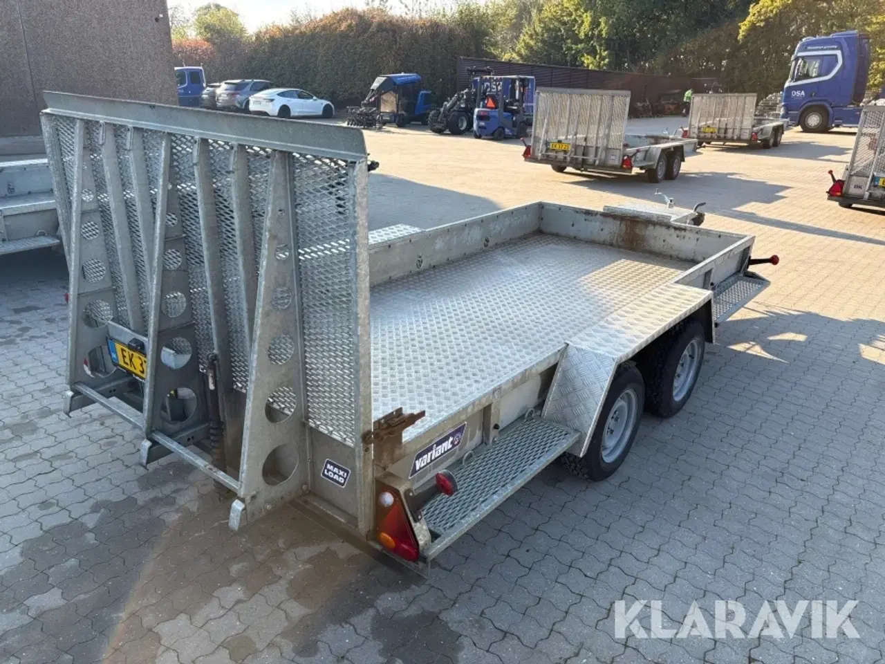 Billede 4 - Maskintrailer Variant 3500 kg 1 styk