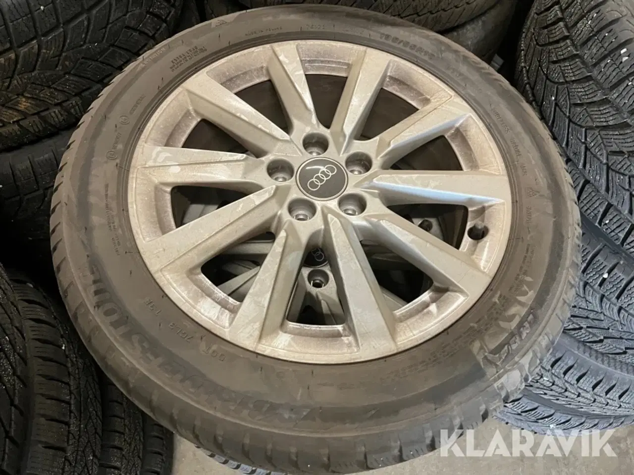 Billede 5 - Komplethjul og løse dæk Audi/Volkswagen 23 sæt