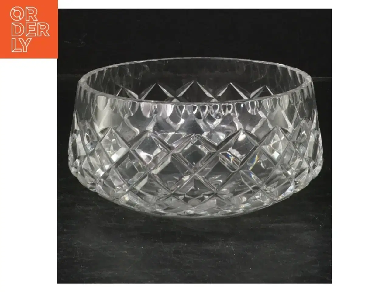 Billede 1 - Klar krystalskål (str. Ø 12 cm)