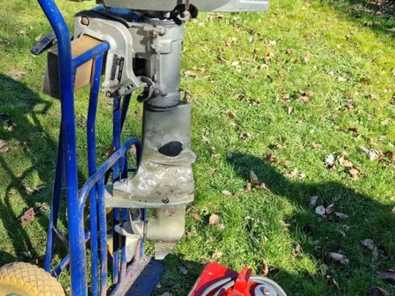 Billede 3 - Bådmotor 4 hk 2t med tank