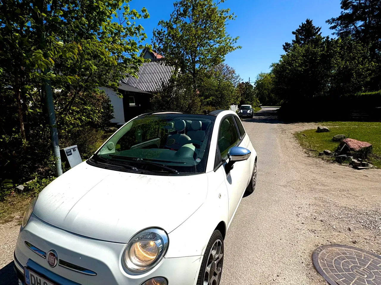 Billede 4 - Velholdt og charmerende Fiat 500 C med soltag – pe