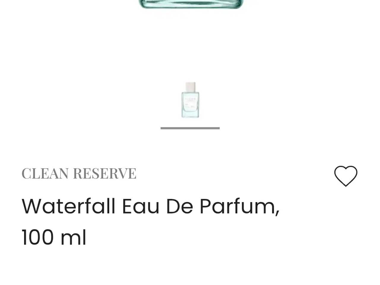 Billede 2 - CLEAN Perfume Reserve H2EAU Waterfall EDP 100 ml