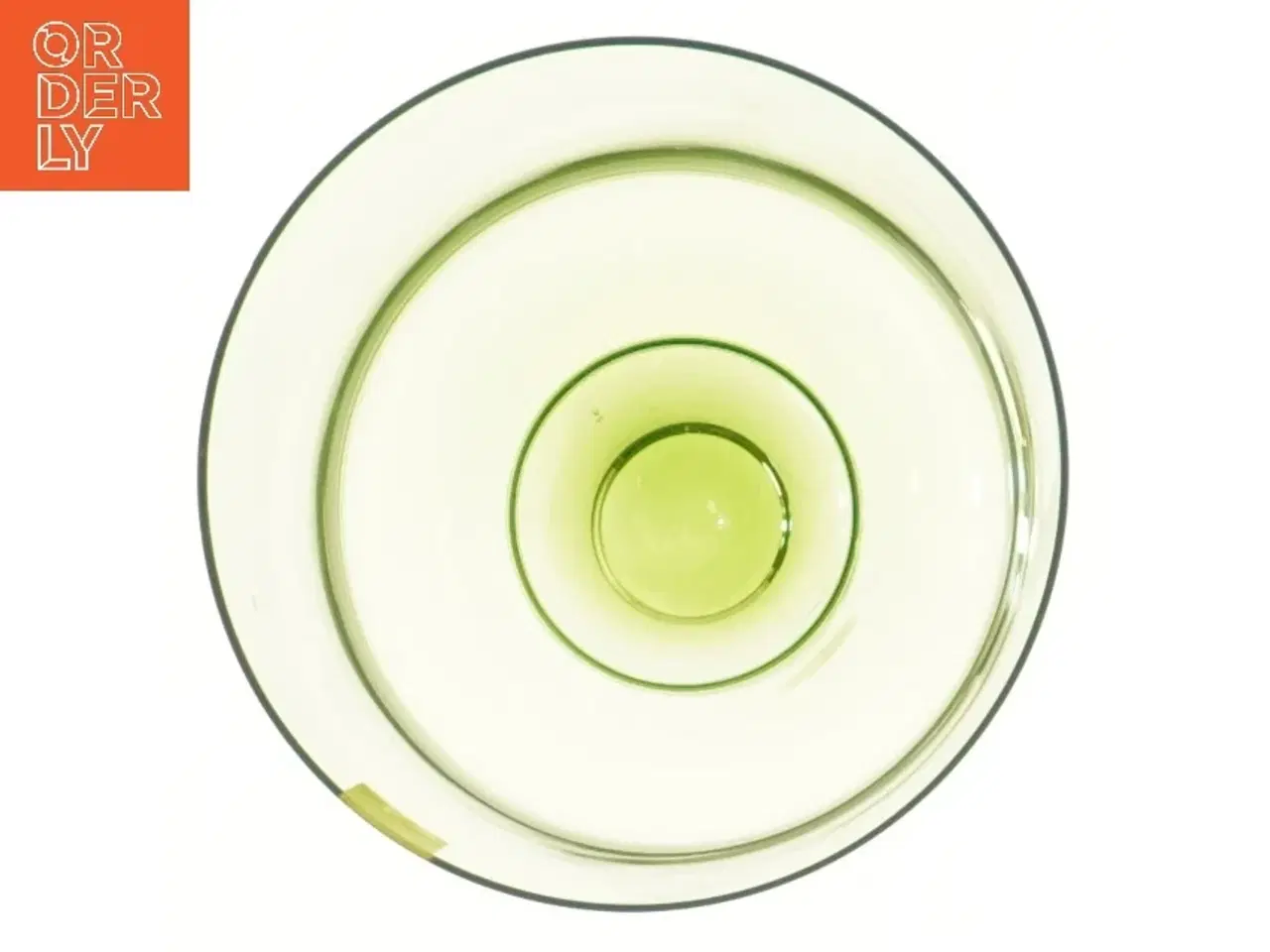 Billede 2 - Glas vase på fod fra Sweden Seda (str. Ø 15x15 cm)