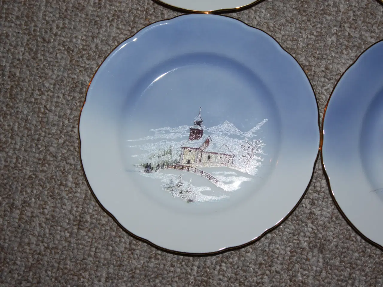 Billede 4 - Kaffekop Christineholm Firkløveren Vinterstemning 