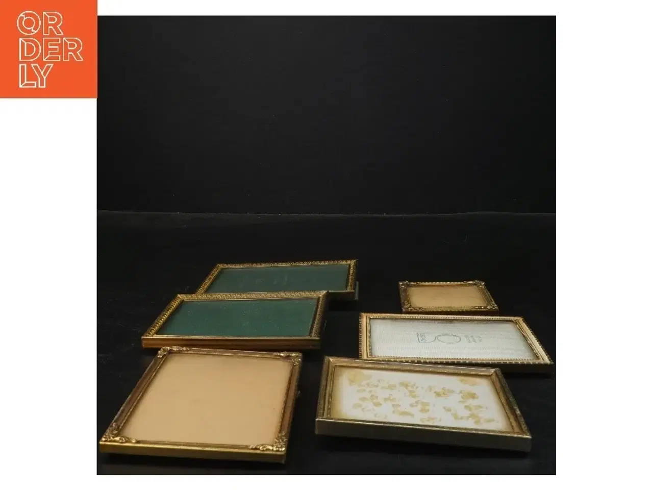 Billede 2 - Sæt af dekorative billedrammer (str. 12,5x9,5&12x9&12x9&11x8,5&12x9&7x7 cm)