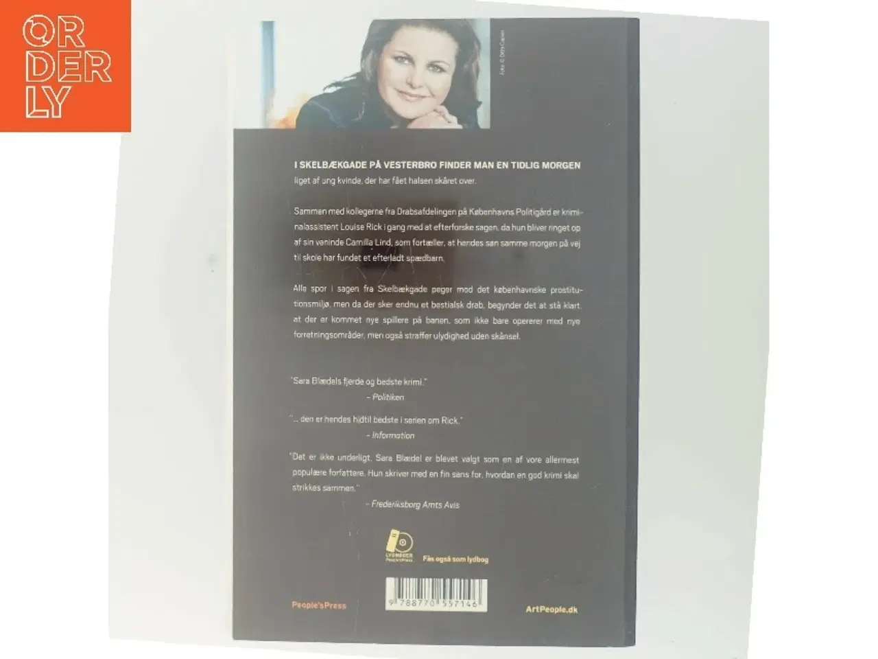 Billede 3 - Aldrig mere fri af Sara Blædel (Bog)