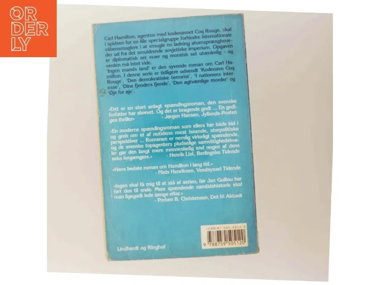 Billede 3 - Ingen mands land af Jan Guillou (Bog)