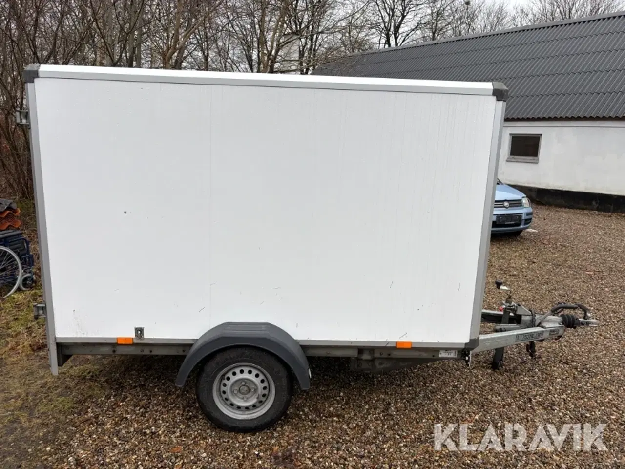Billede 6 - Lukket trailer Variant B715C2 750 kg. med bremser