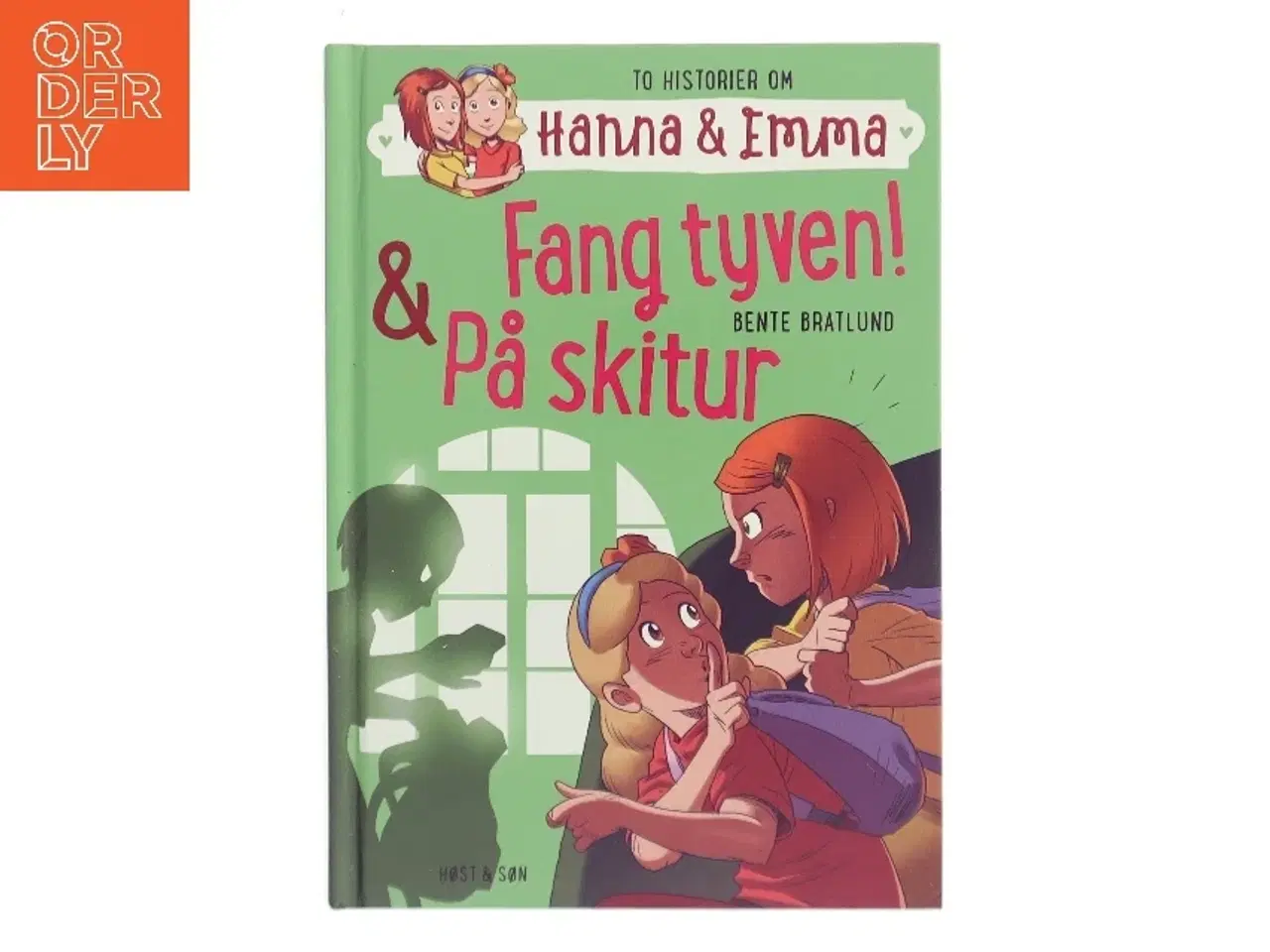 Billede 1 - Hanna & Emma 5 : Fang tyven og På skitur af Bente Bratlund (Bog)